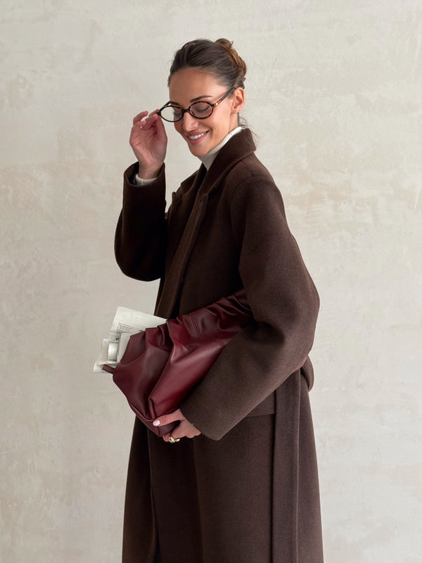 Solange Belted Longline Coat