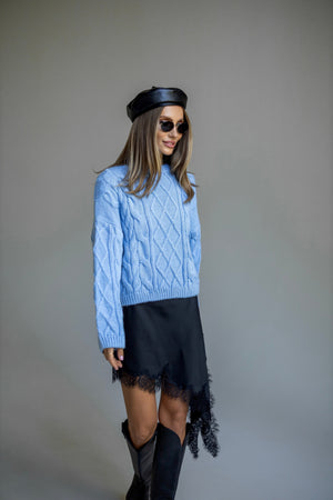 Iris Cable Knit Sweater
