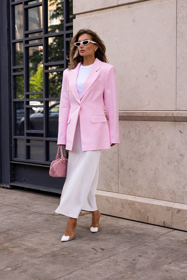 Pembe Özel Dikim Premium Blazer