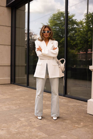 White Tailored Premium Blazer