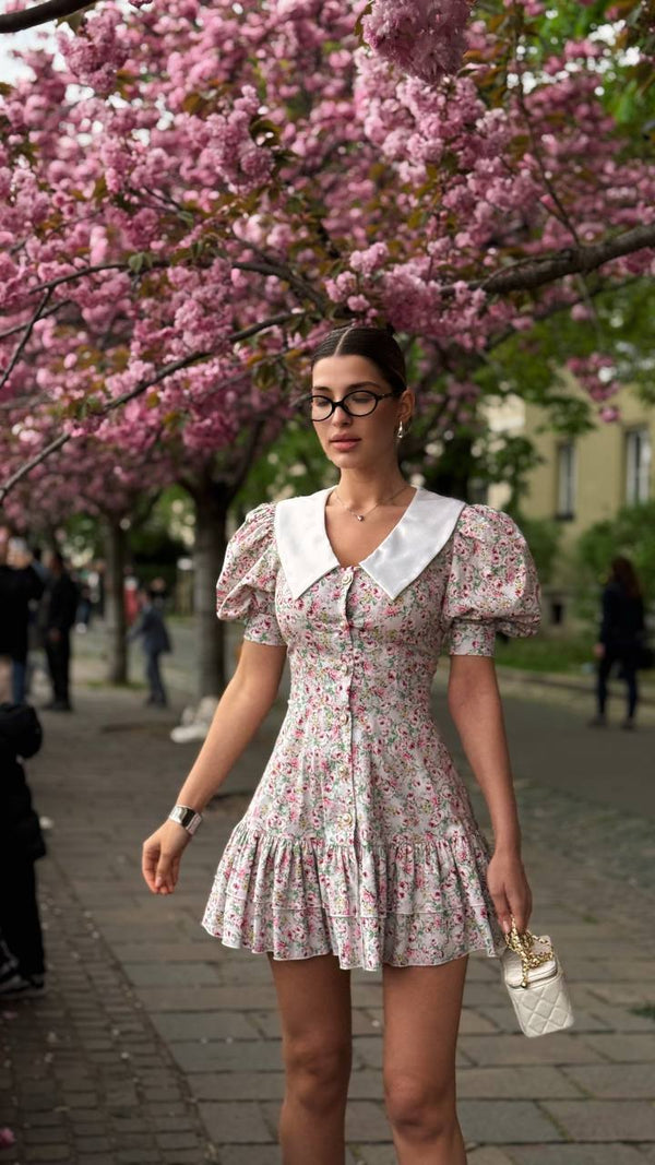Rochie Blush Garden Reverie