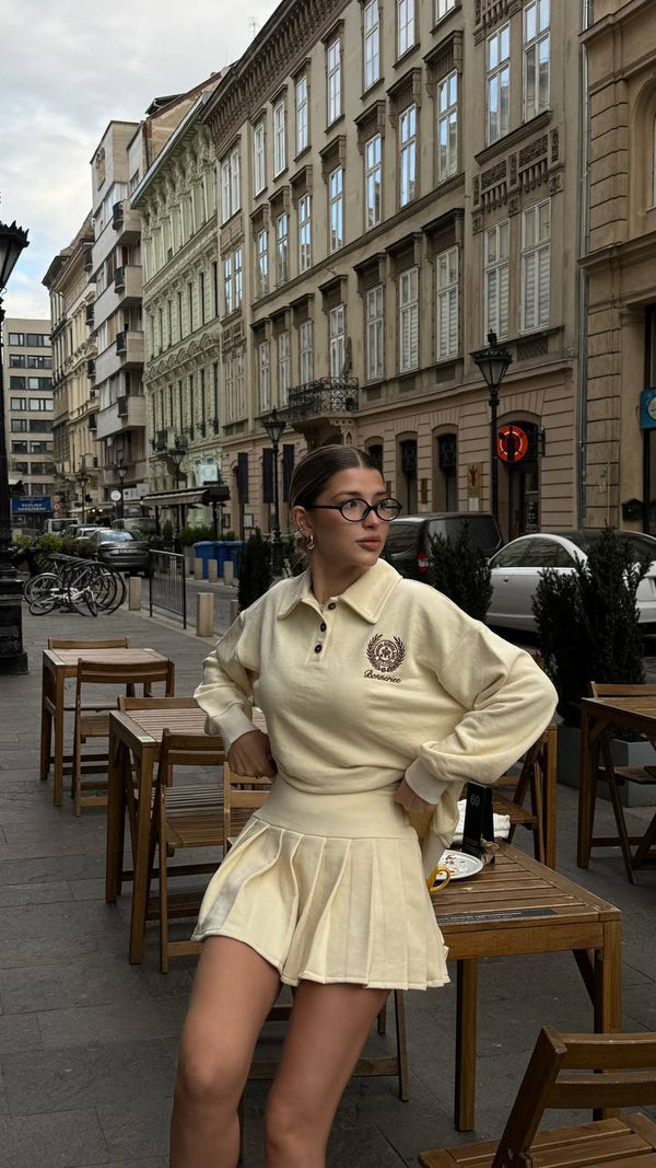 Tereyağı Tenis Polo Takımı