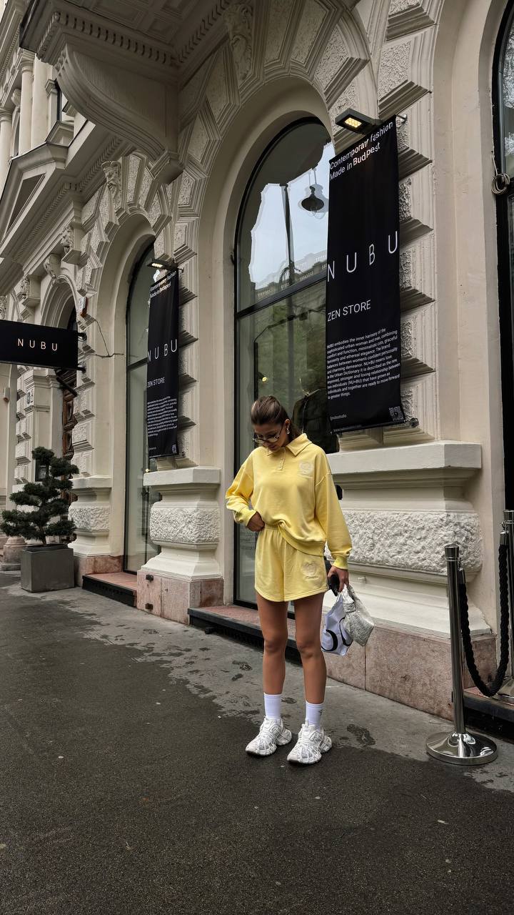Yellow Butter Polo Set