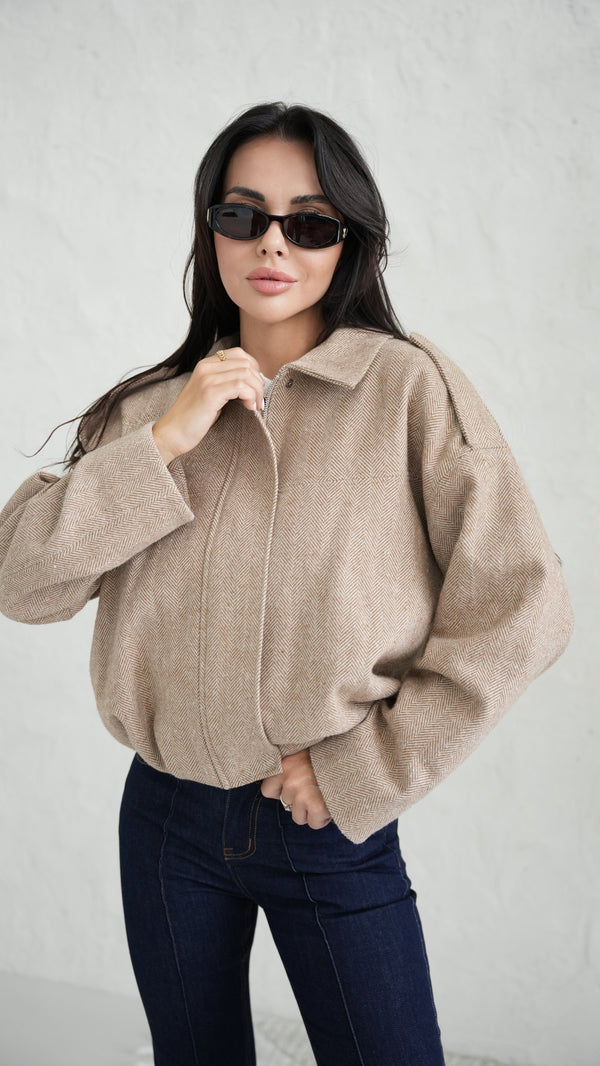 Romane Oversized Shirt Jacket