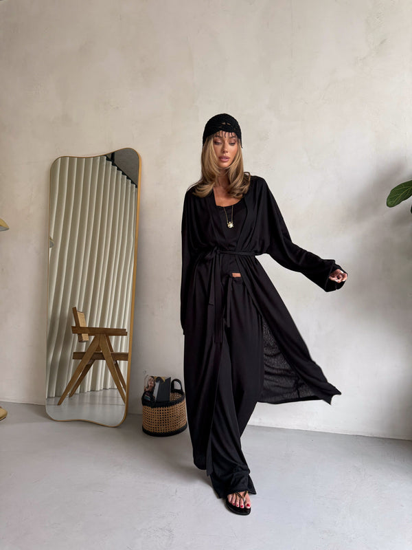 Sylvine Knit Three-Piece Set