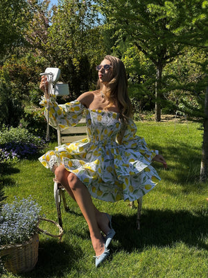 Fleurine Ruffle Dress