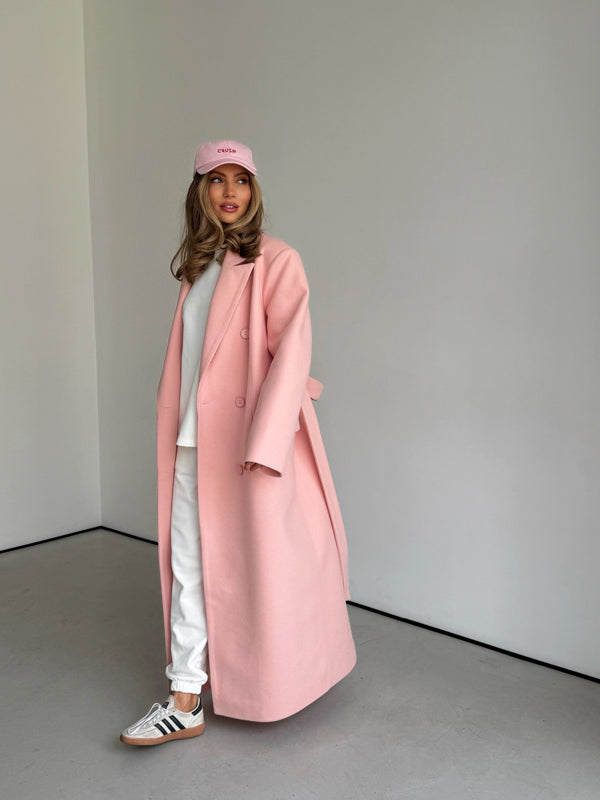 Solange Belted Longline Coat