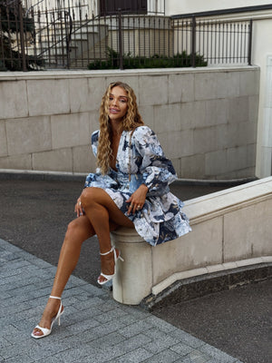 Amalia Flounce Dress