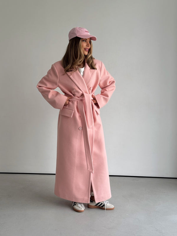 Solange Belted Longline Coat
