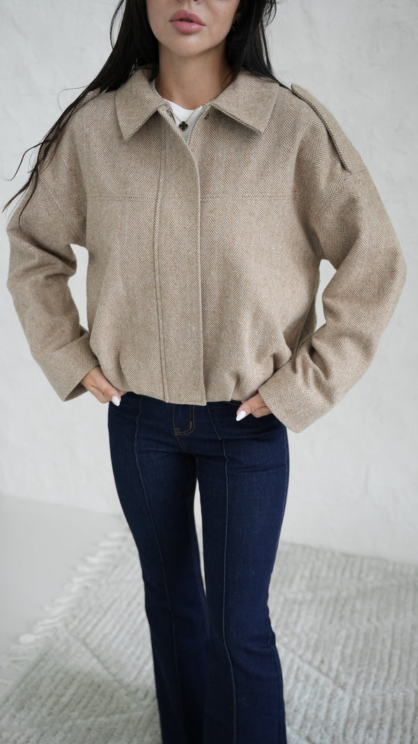 Romane Oversized Shirt Jacket