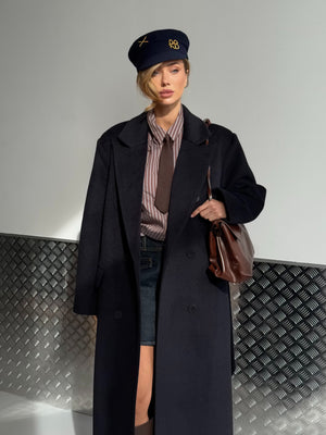 Solange Belted Longline Coat