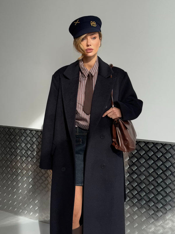 Solange Belted Longline Coat