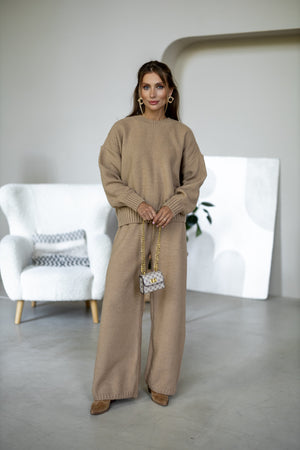 Anouk Knit Lounge Set – Camel