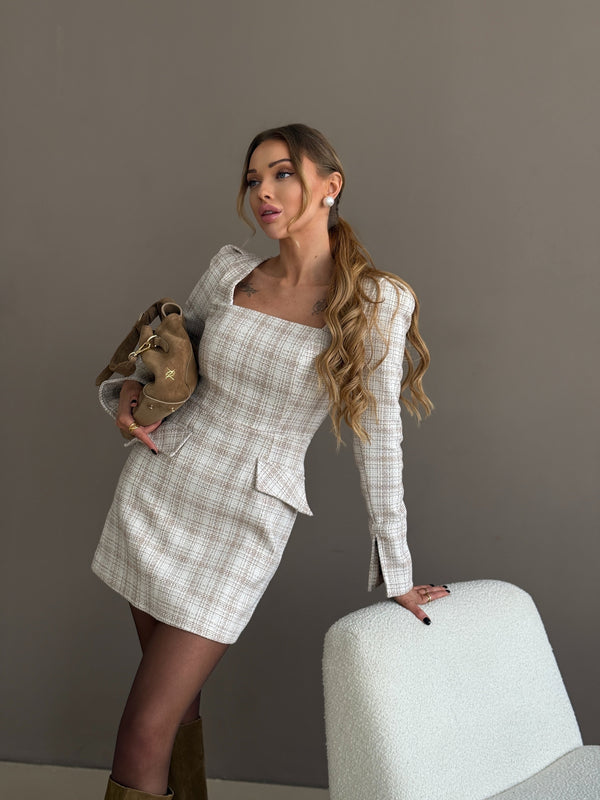 Ottilie Tweed Mini Dress