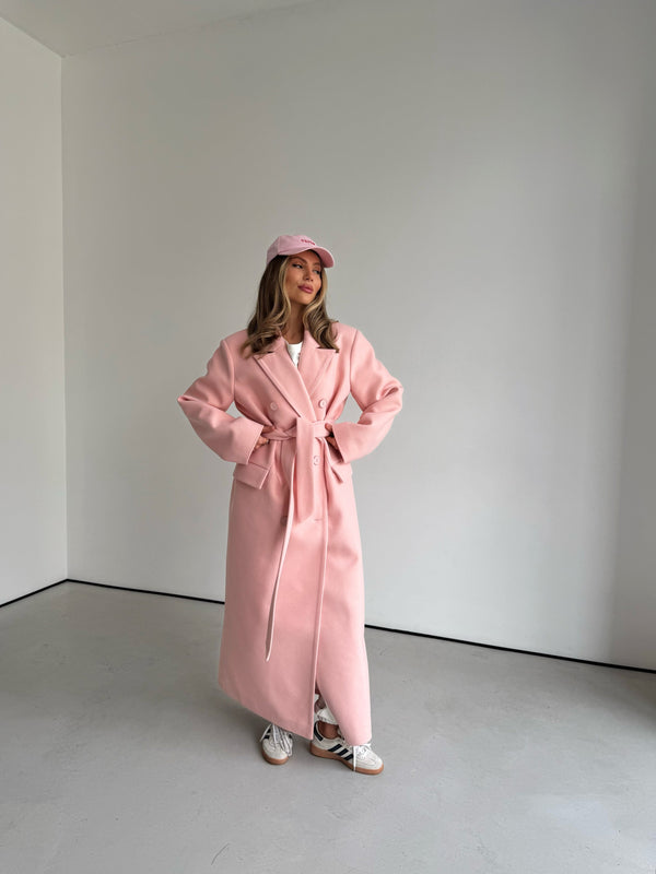 Solange Belted Longline Coat
