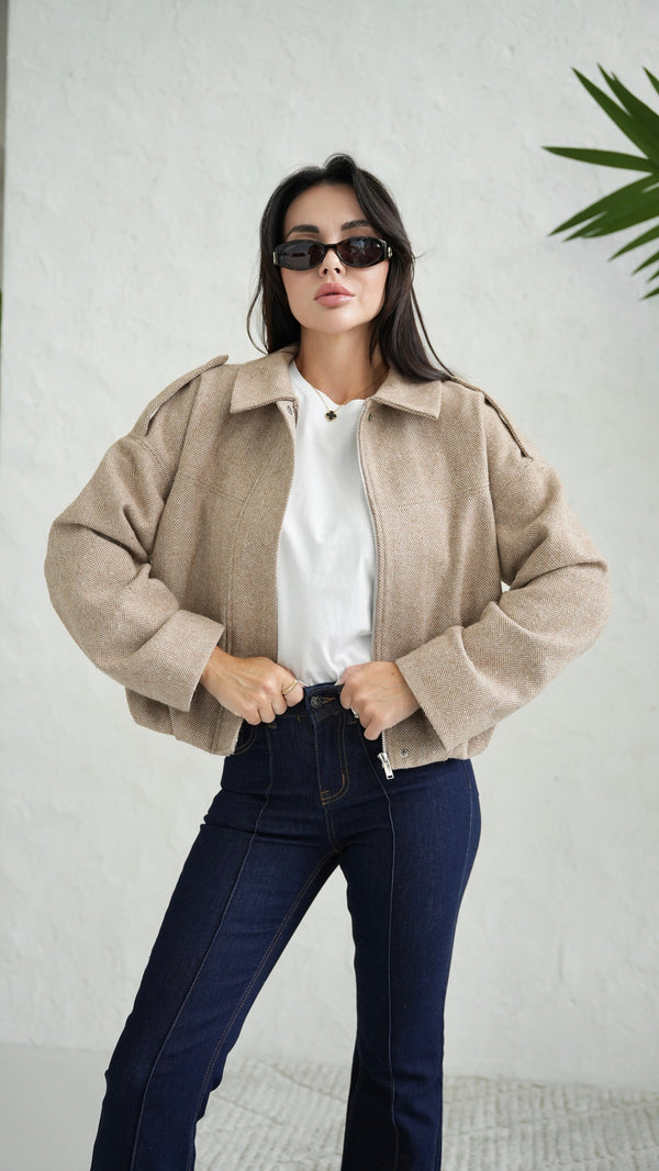 Romane Oversized Shirt Jacket