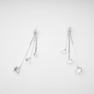 Cascade Crystal Drop Earrings