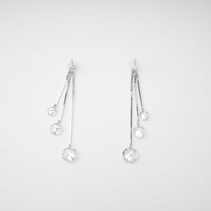Cascade Crystal Drop Earrings