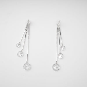 Cascade Crystal Drop Earrings