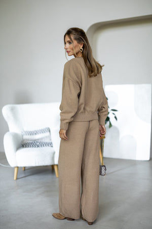 Anouk Knit Lounge Set – Camel