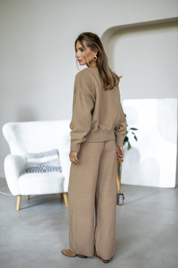 Anouk Knit Lounge Set – Camel