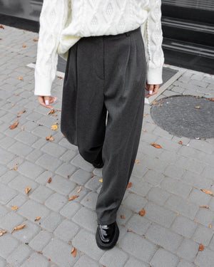 Céline Knit Top & Wide-Leg Set
