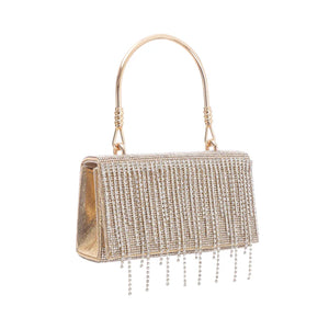 Crystal Fringe Evening Bag