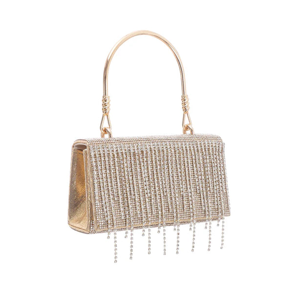 Crystal Fringe Evening Bag