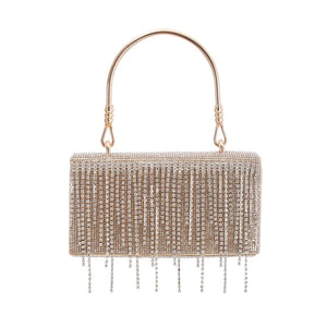 Crystal Fringe Evening Bag