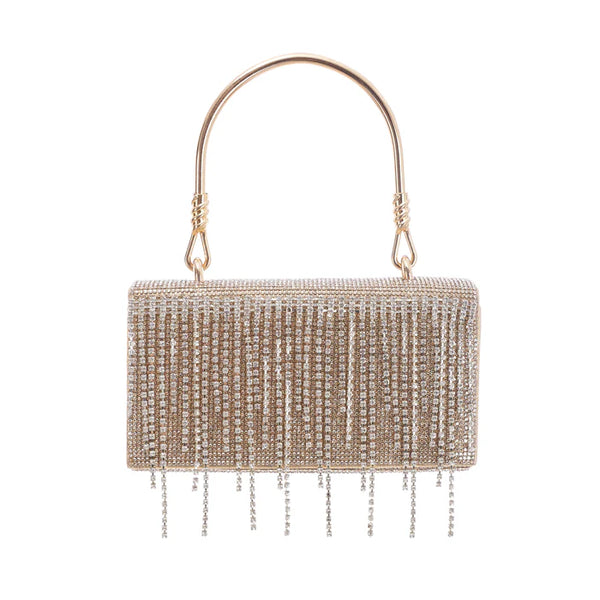 Crystal Fringe Evening Bag