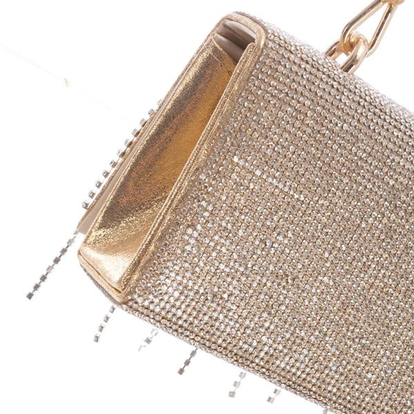 Crystal Fringe Evening Bag