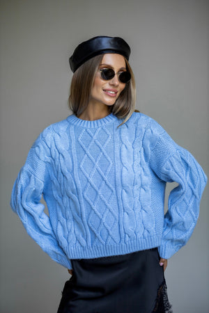 Iris Cable Knit Sweater