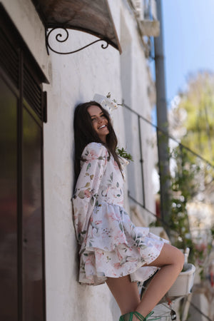 Amalia Flounce Dress