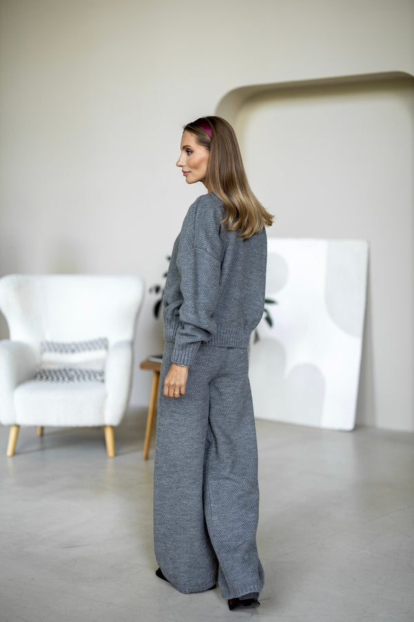 Anouk Knit Lounge Set – Grey