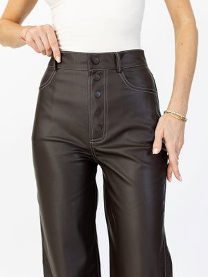 Astrid Belted Wide-Leg Trousers