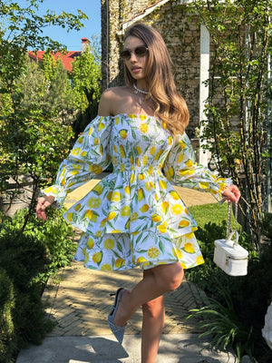 Fleurine Ruffle Dress