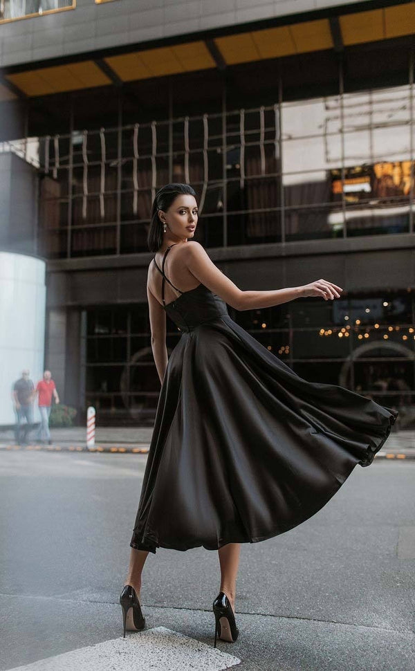 Prudence Satin Halter Maxi Dress