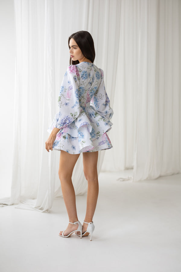 Amalia Flounce Dress