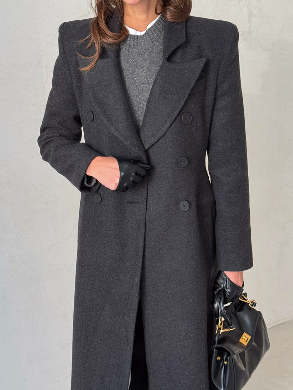 Honorine Tailored Longline Coat
