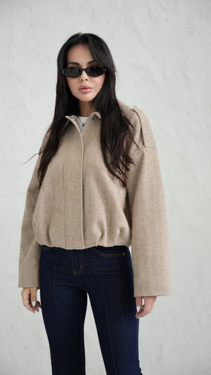 Romane Oversized Shirt Jacket