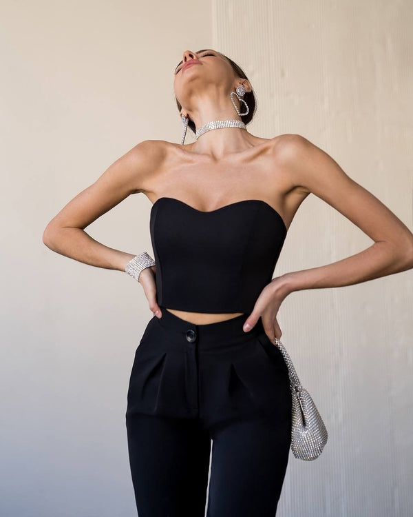 Eugénie Belted Blazer & Trouser Suit