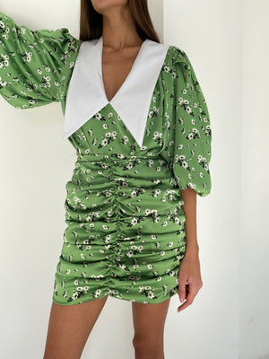 Bernadette Ruched Mini Dress