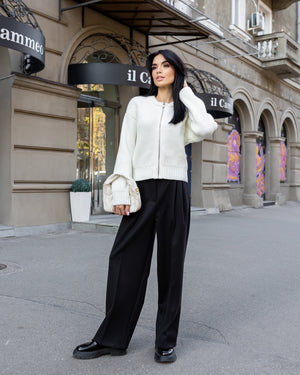 Céline Knit Top & Wide-Leg Set