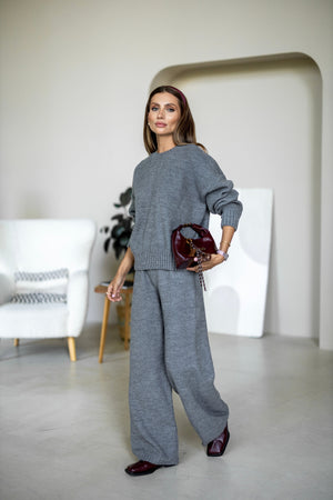 Anouk Knit Lounge Set – Grey