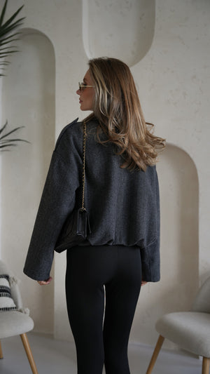 Romane Oversized Shirt Jacket