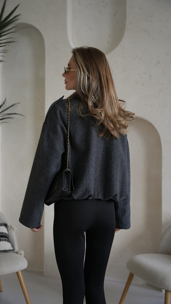 Romane Oversized Shirt Jacket