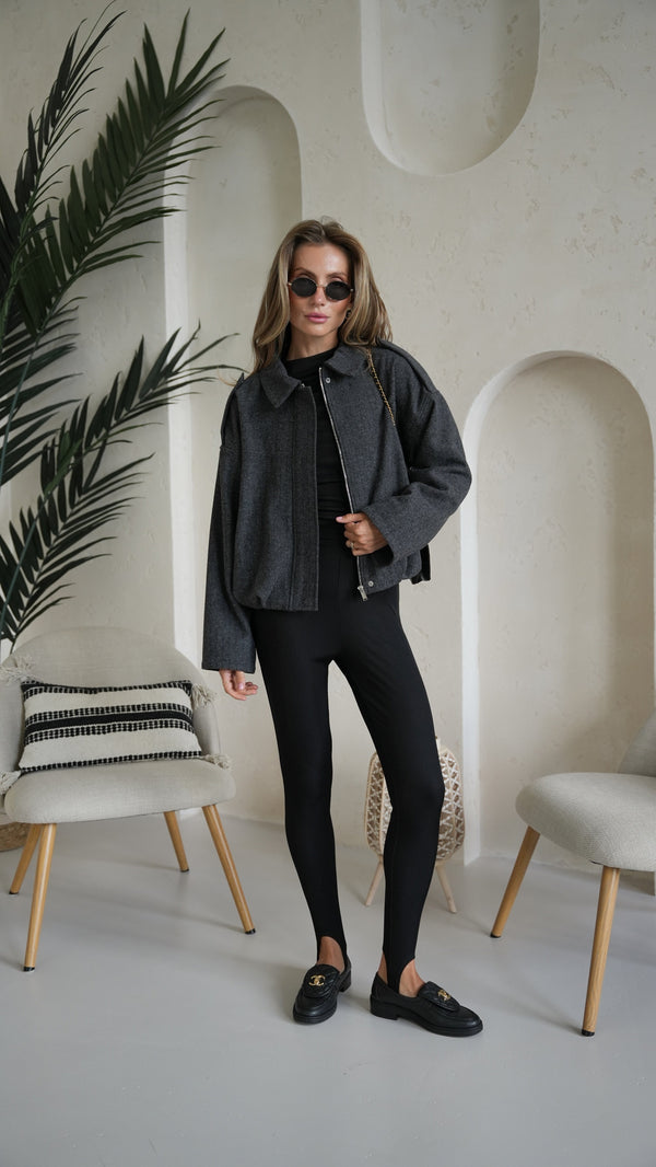Romane Oversized Shirt Jacket