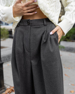 Céline Knit Top & Wide-Leg Set