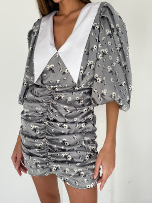 Bernadette Ruched Mini Dress
