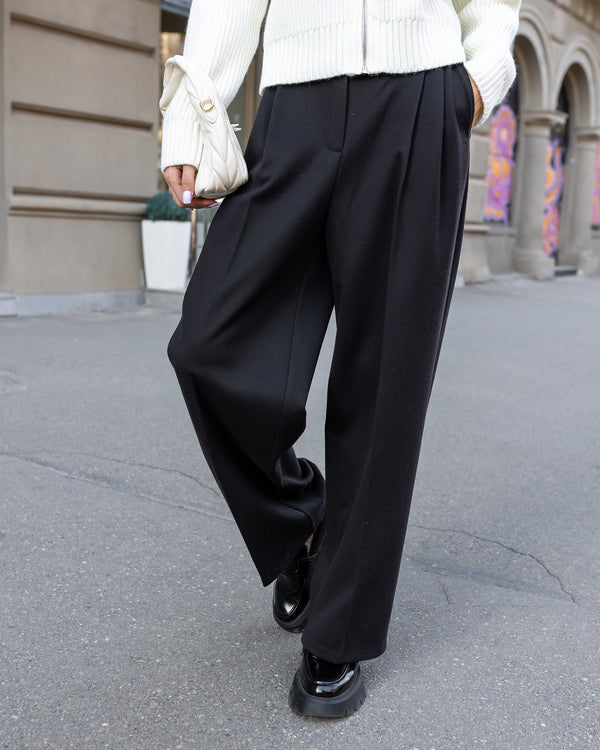 Céline Knit Top & Wide-Leg Set